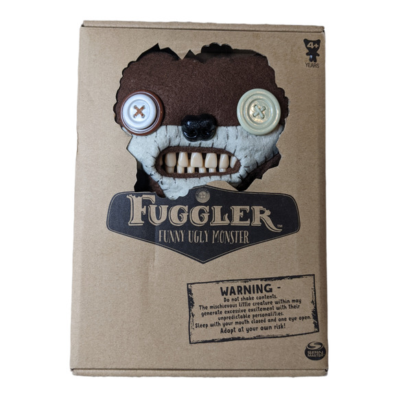 Spin Master | Toys | Fuggler 9 Inch Funny Ugly Monster Plush Brown Teddy Bear Nightmare | Poshmark